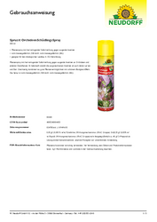 Spruzit OrchideenSchädlingsSpray